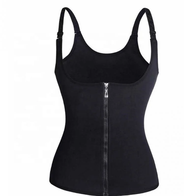 Women neoprene waist trainer slimming vest belt tummy control body shaper for weight loss