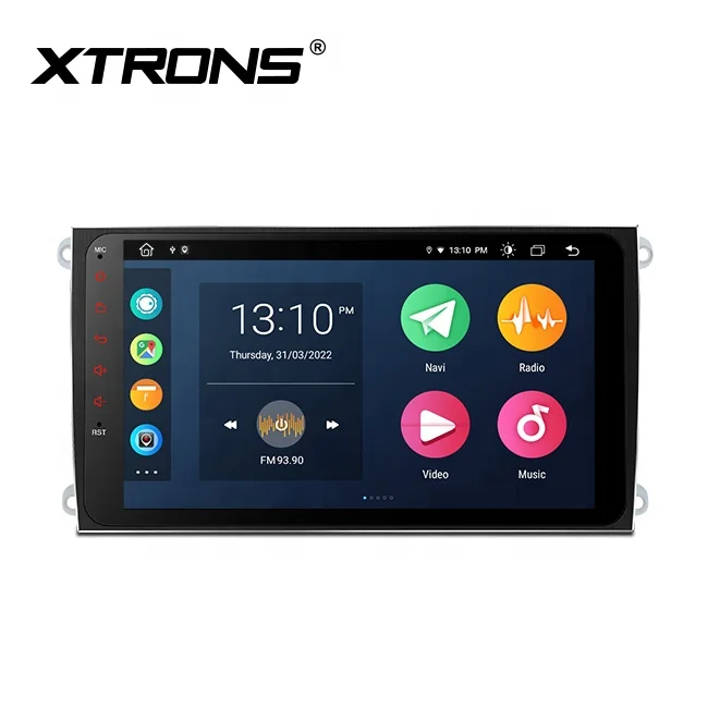 XTRONS 9 inch touch screen Android player central multimedia car radio for Porsche Cayenne 1 din android 12 car Stereo