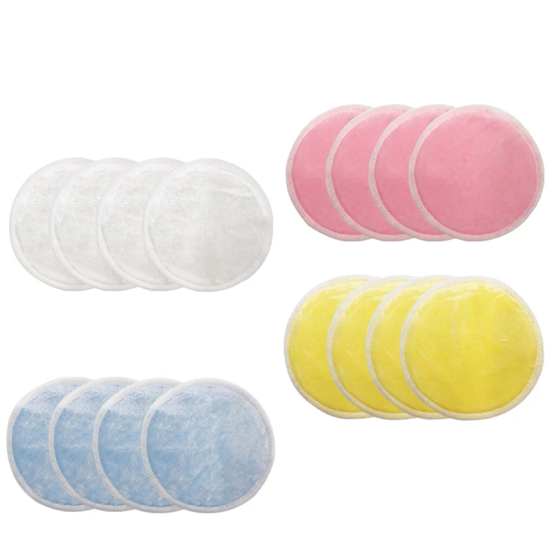 Bamboo Cotton Pads Washable Makeup Remover Pad Soft Face Velvet Skin Cleaner Facial Cleaning Beauty Tool With washing bag