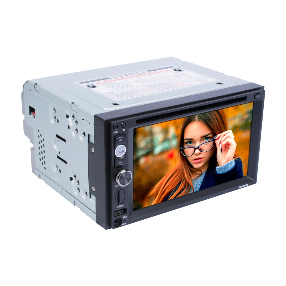 Bosstar 6 95 дюймовый двойной Din сенсорный экран универсальный автомобильный Dvd стерео плеер