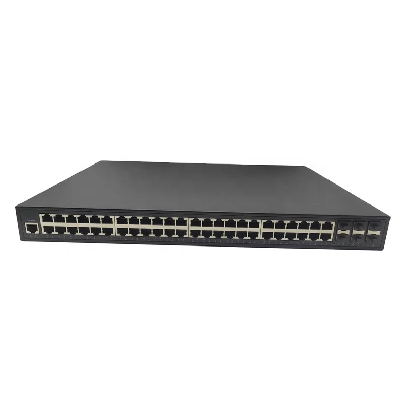 48 портов RJ45 6 SFP + коммутатор Ethernet гигабитный управляемый сетевой предприятий 10 г