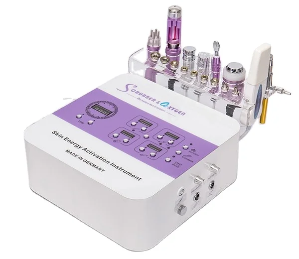 Bority Wholesale Professional skin Dr.8 in 1 multifunction Diamond Microdermabrasion face massager beauty instrument for SPA use