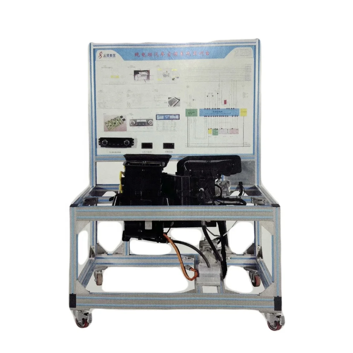 Factory Sales School Lab Teaching Equipment Yuchai Common Rail Electronic Controlled Diesel Engine Bench