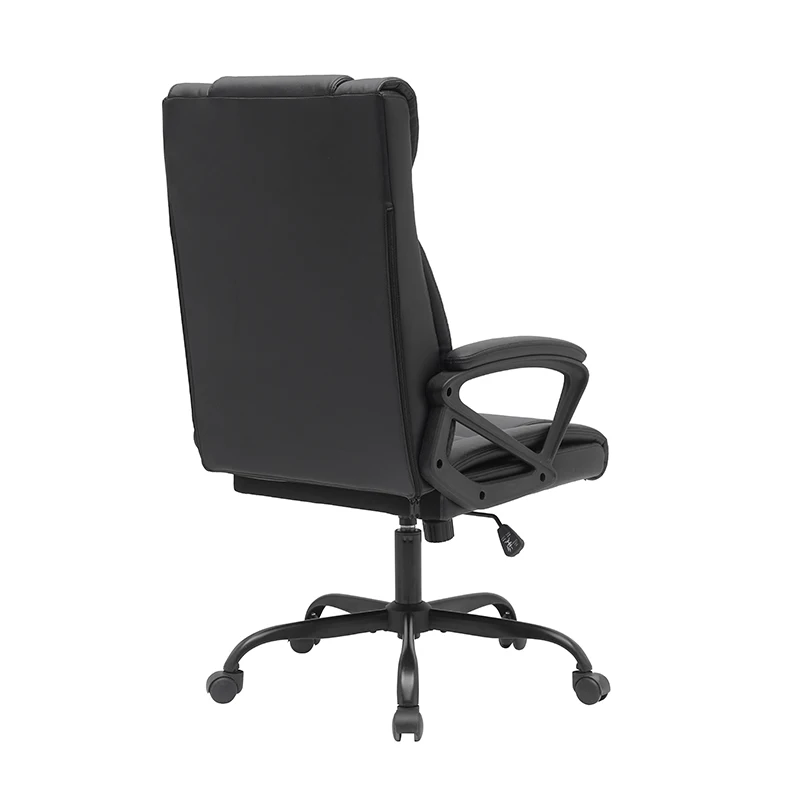 Manager High Back Office Chair Custom Logo Luxury PU Leather Executive Office Chair