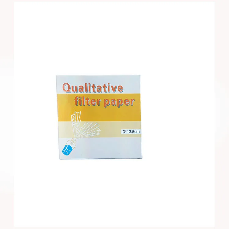 wholesale 125mm qualitative laboratory filter paper for lab filtration