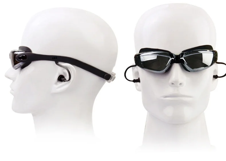 Wholesale Fashionable Silicone Swimming Goggles Waterproof and Anti-Fog Design for Men Women Adults for Diving