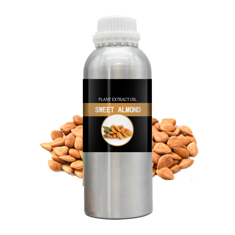 Factory Supply Almond Oil With Vitamin A B1 B2 B6 E 100% Pure Sweet Almond Oil for Skin Corporal Oil Fragrance Perfume