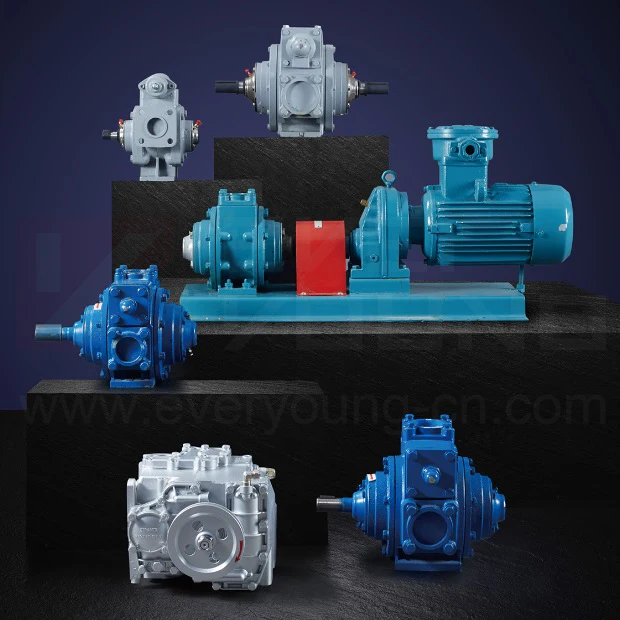 YB 50 series rotary vane pump Self priming fuel transfer vane pump sliding vane pump