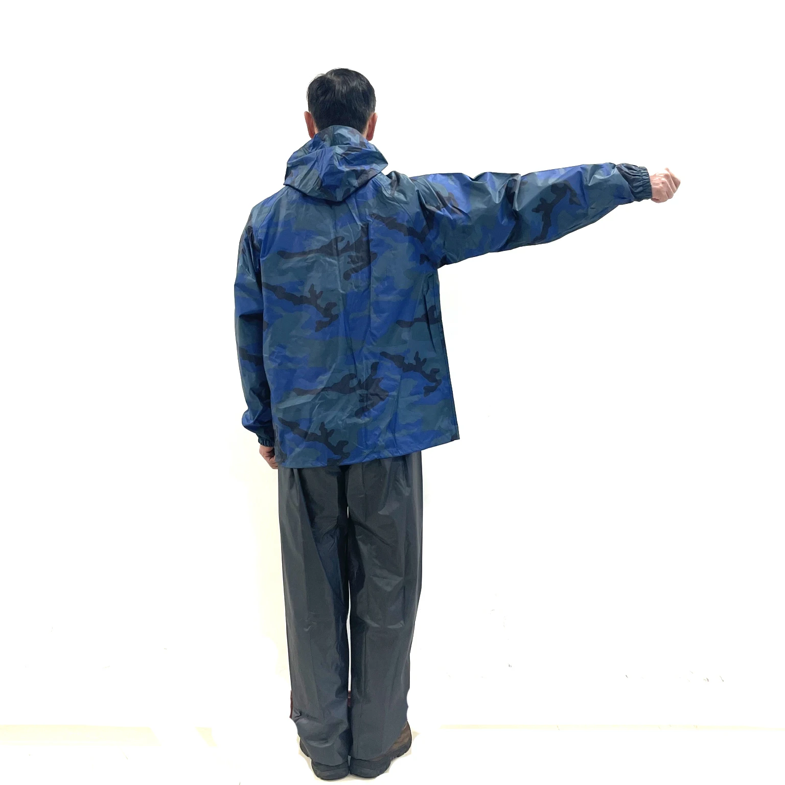 New camouflage casual raincoat riding suit custom-made low-cost design Rain jacket pants