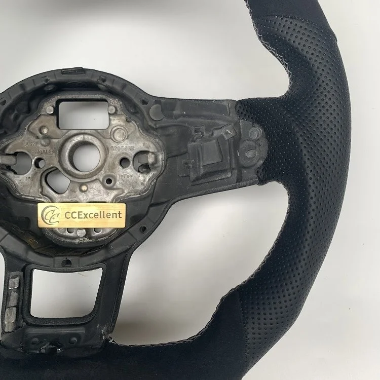 High quality for Volkswagen MK7 golf 7 GTI core steering wheel full leather customization for Alcantara