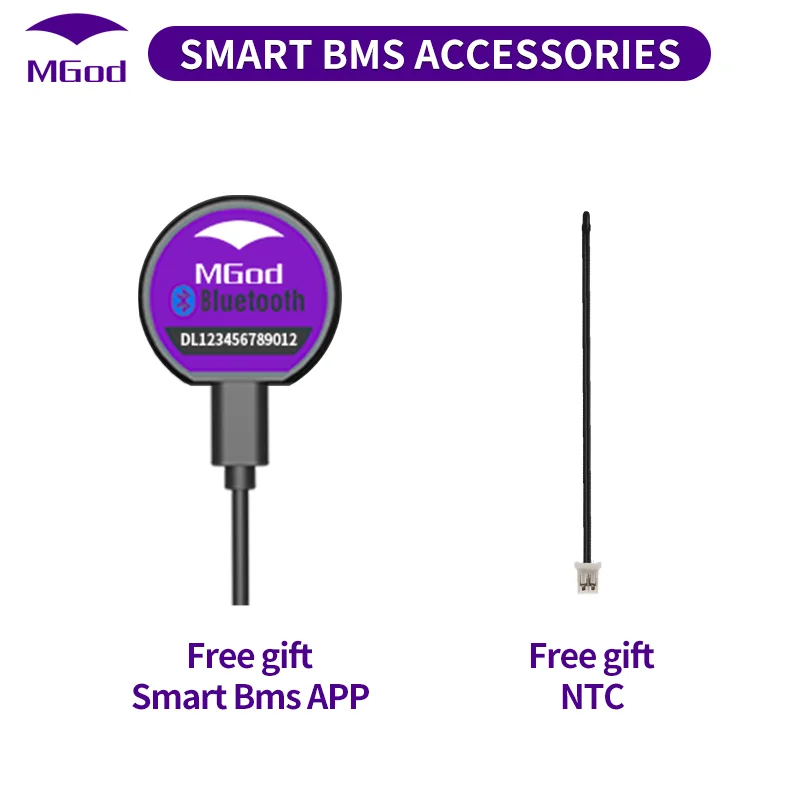 FAN  Lifepo4 15S BT App UART RS485 CAN Communication Low Temp Cutoff For Electric Motorcycle Equalizer Balancer Smart BMS