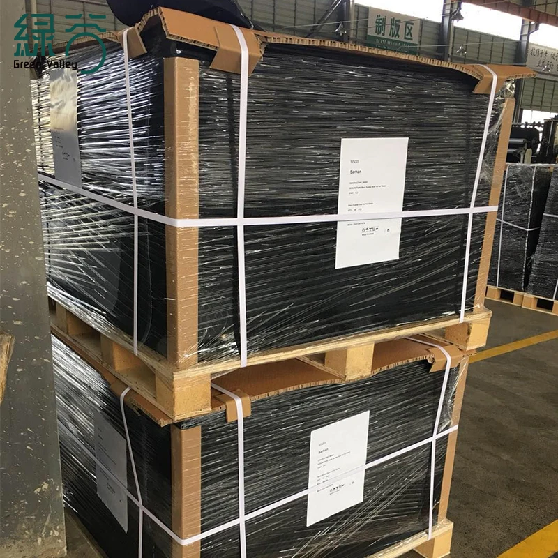 recycled gym floor rubber mat 20mm Interlocking rubber mats