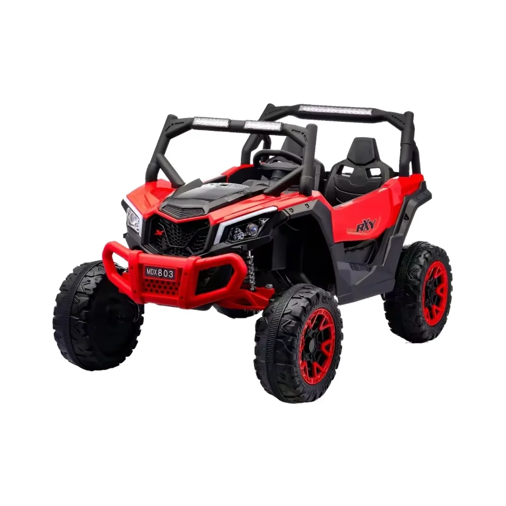 2025New Wholesale 12V 24V Electric 4WD UTV Double Motor Ride-on Cars Kids 3+ Years Big Kids 4x4 Wheel Plastic Material 2 Seat