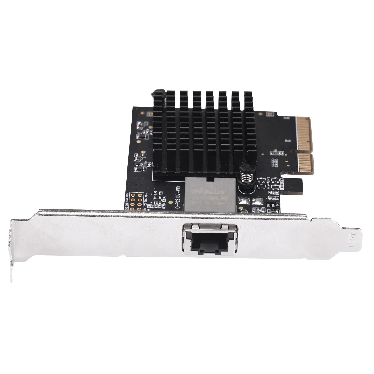PCIe x4 single port AQC107 chip rj45 10 gigabit ethernet nic card