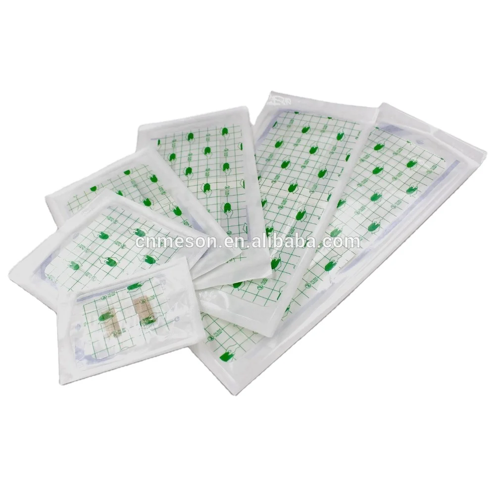 Disposable  Transparent Film Waterproof Wound Bandage for Shower PICC Line Shower Cover wound dressing latex