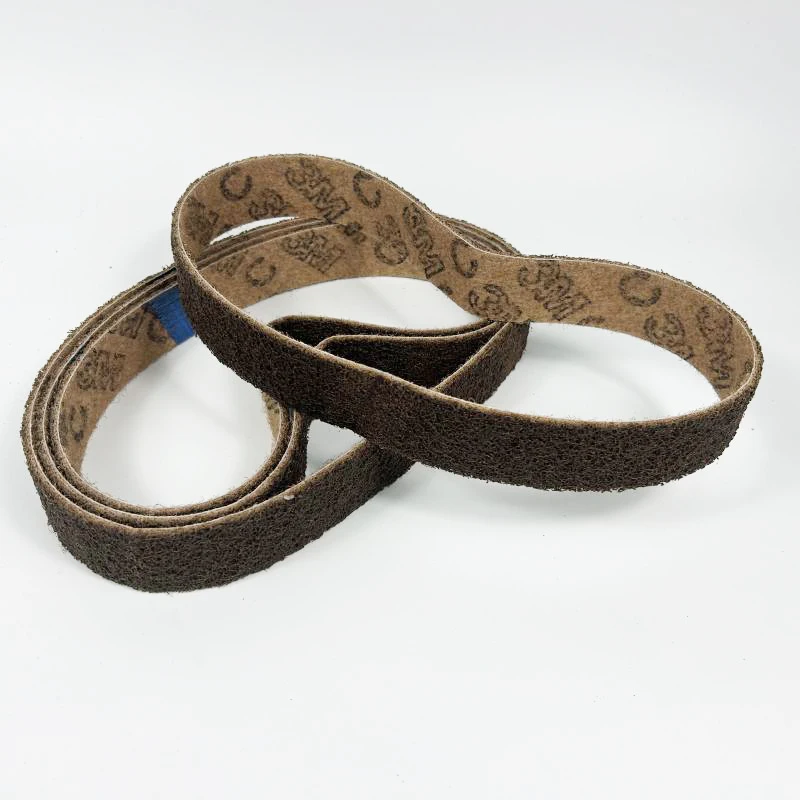 3M Non-Woven Abrasive Sanding Belt polishing cleaning belt brown red blue belt