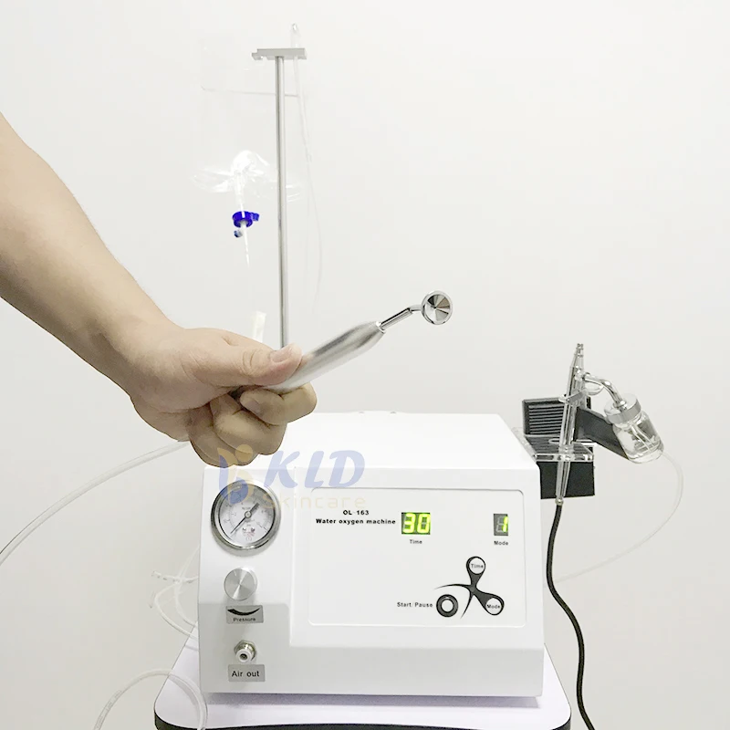 High Pressure 4 Bars Oxygen Injection Water Jet Facial Machine For Skin Rejuvenation