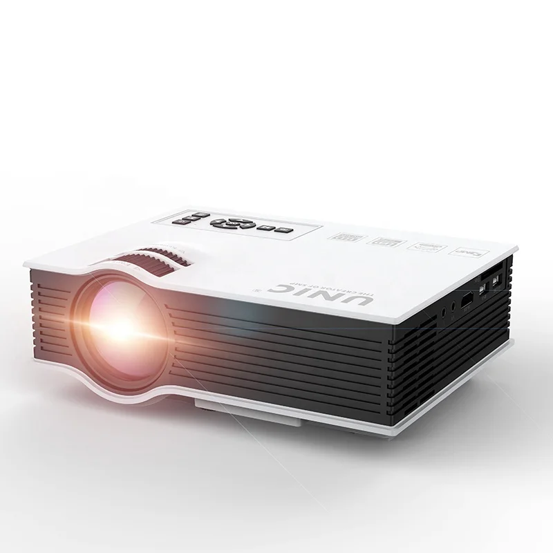 2021 Unic UC68 Led Projector Portable Projector for Gift Business Education Home Theater Internet Tv Show proyector