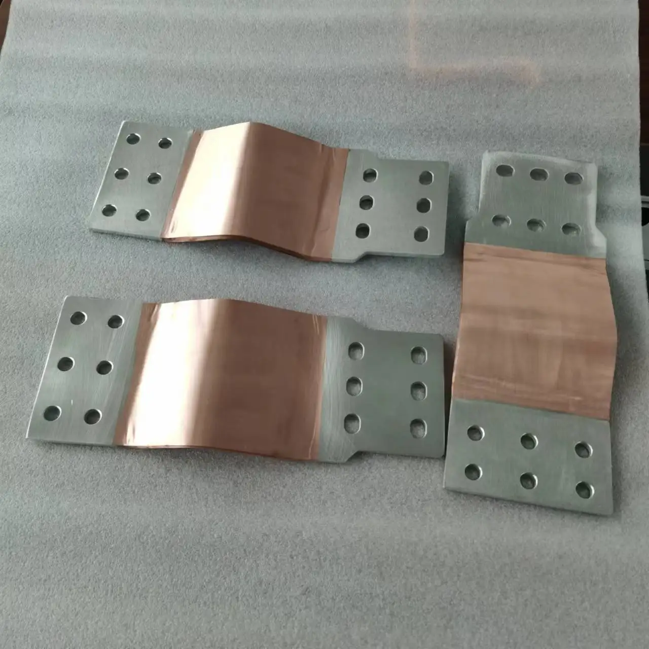 Customized flexible laminated copper foil bus for wind power generation