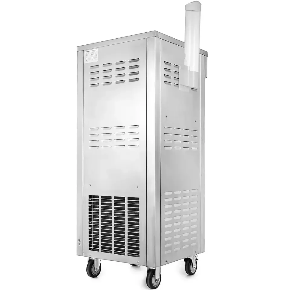 based customization SIHAO-8228H Puffing Control Panel Frozen Ice Cream Maker For Business Best Seller