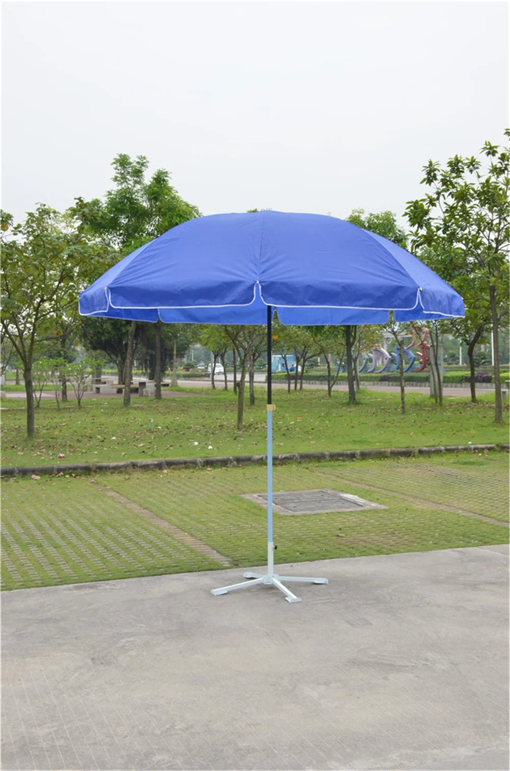 Promotional Custom Design Logo Printing Advertising Sun Garden Parasol Patio Base Sea Outdoor Beach Umbrella