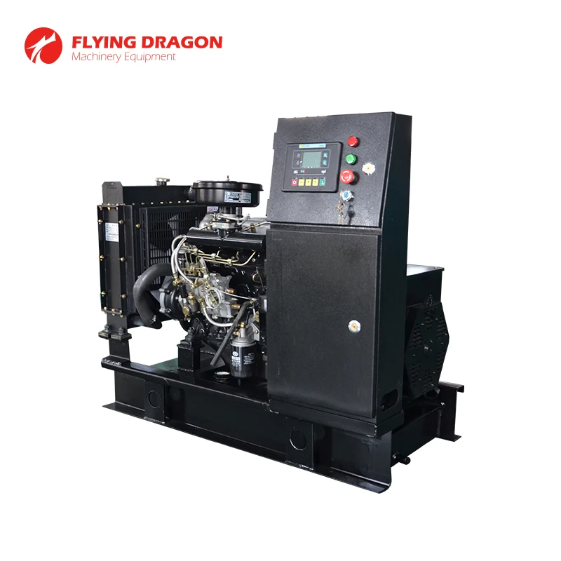 Chinese famous brand 50Hz 60Hz 10kw permanent magnet generator with yangdong engine YD385D