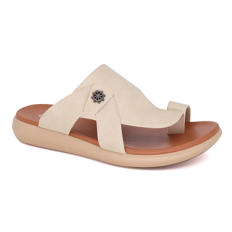 
Design New Comfortable India Custom Slide Slipper Pu Upper Men Slippers 