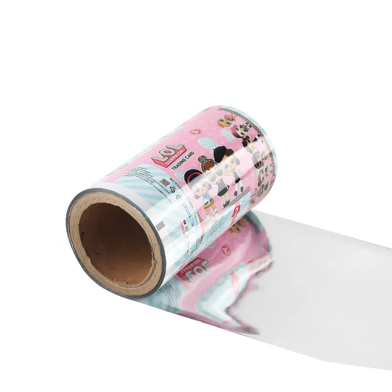 High Barrier Gravure Printing Packaging Film Roll PET Plastic Rolls Laminated Plastic Film