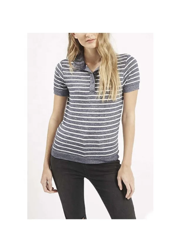 hot sell Customized Stripe Shirt for Women T shirt
