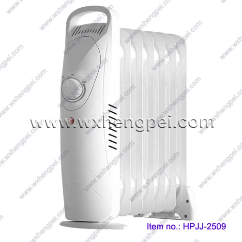 Mini Oil Filled Heater / Adjustable Temperature Compact and Slim Portable Space Heater