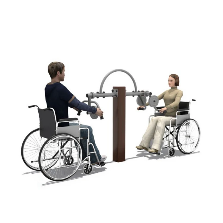 Disabled Outdoor Fitness Gym Equipment Machine Amusement Park Exercise Fitness Equipment for Wholesale