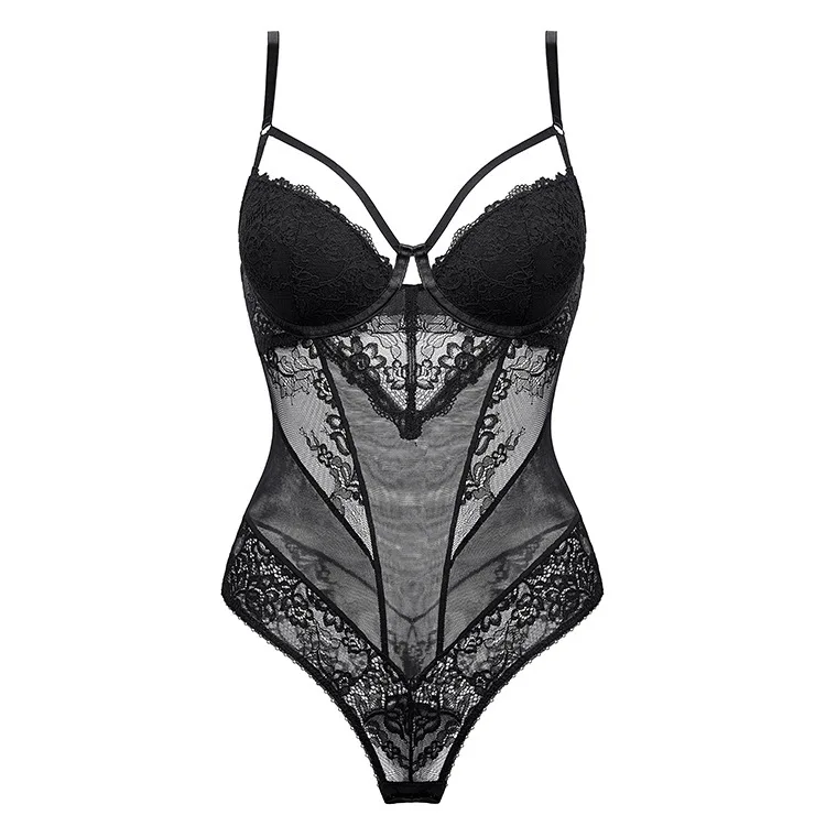 Соблазнительное кружевное красивое Корректирующее белье с маленькой грудью, собранное женское нижнее белье, дышащее боди с поддержкой верха