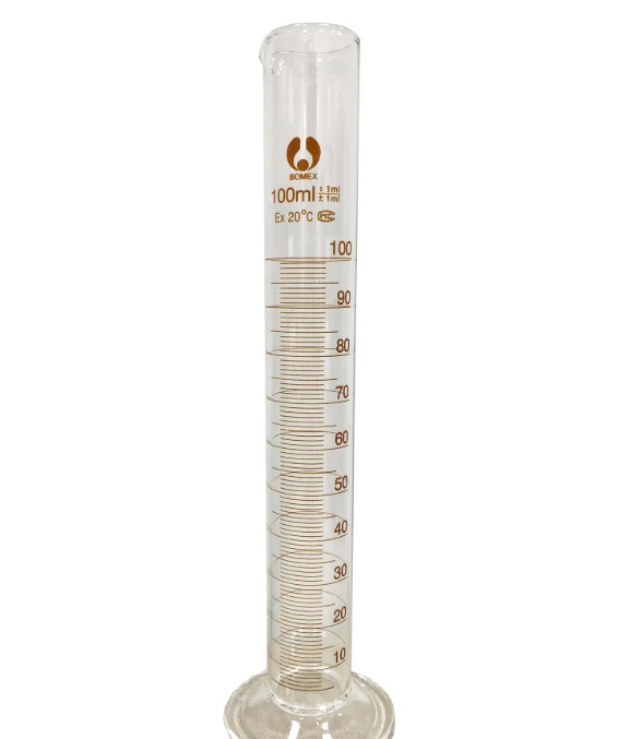 5 мл 10 мл 25 мл 50 мл 100 мл 250 мл 500 мл прозрачная шкала прозрачный мерный цилиндр химическое лабораторное оборудование