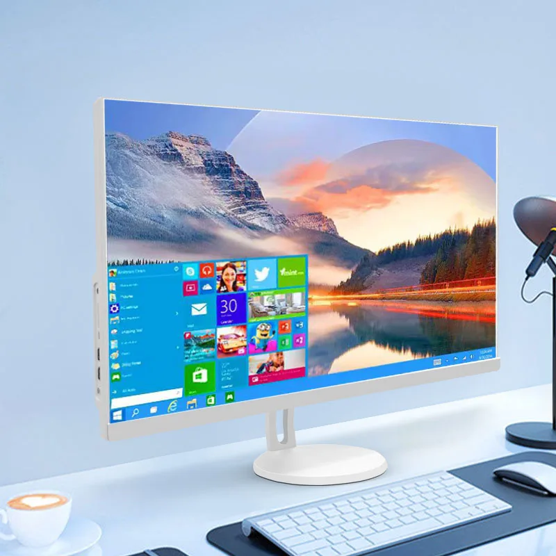 New Selling Gaming Desktop Computer 22 24 27 inch in All-in-one PC i7 i5 i3 AIO Business Gamer Monoblock 2K