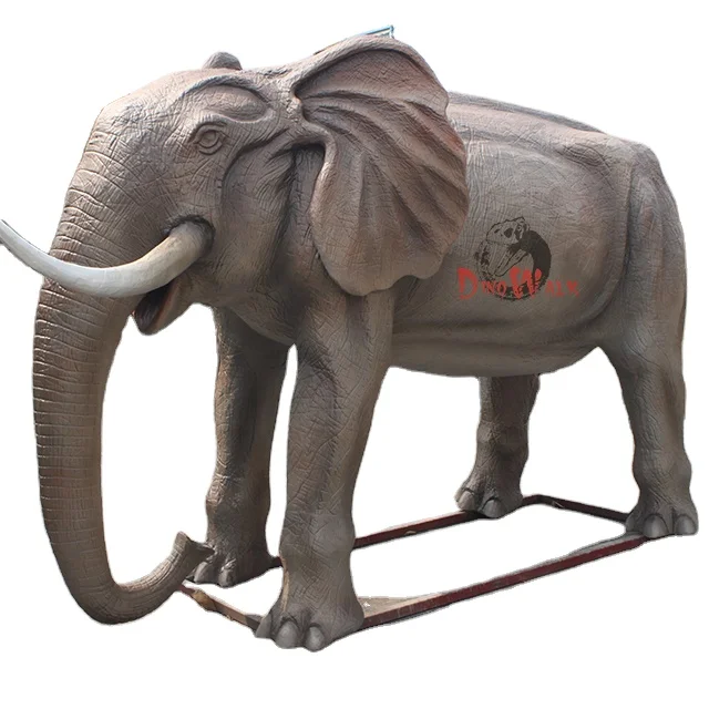 Dino0096  Ice age Exhibition Life Size Animatronic Animated robotic Mammoth Model for Sale