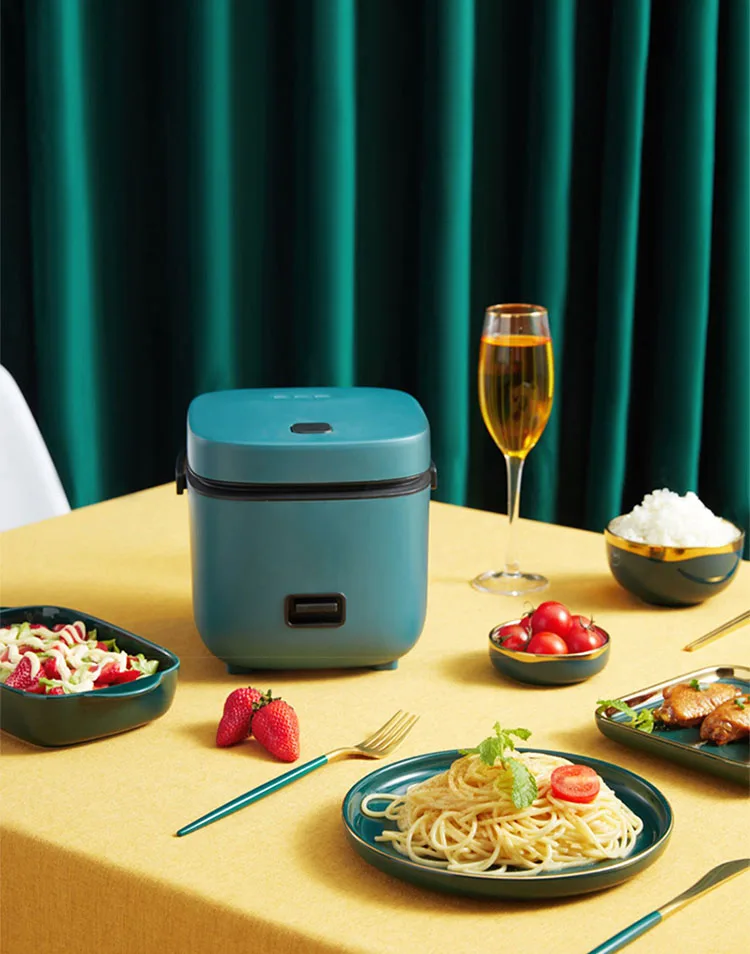 
1.2L 2020 Deluxe Portable Electric Multi Digital Rice Cooker Fashion Smart Mini Travel Home Non stick Coating Kitchen Appliance 