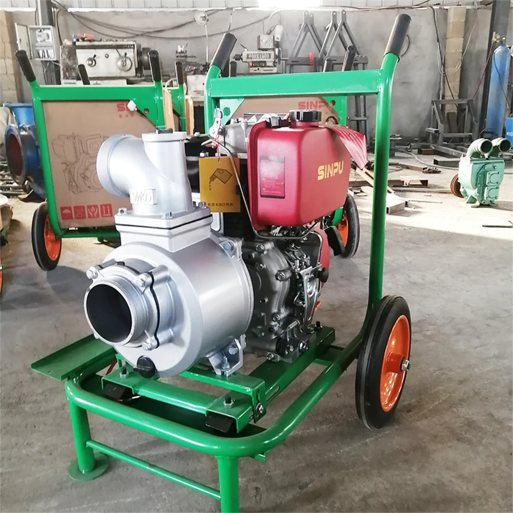 6 Inch 18hp 20hp Centrifugal Farm Irrigation Water Pump High Pressure Diesel Water Pump 10 Hp