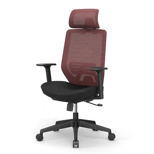 
 Заводская дешевая цена, высокий сетчатый задний фиксированный подлокотник, эргономичный поворотный офисный стул для офиса и персонала  