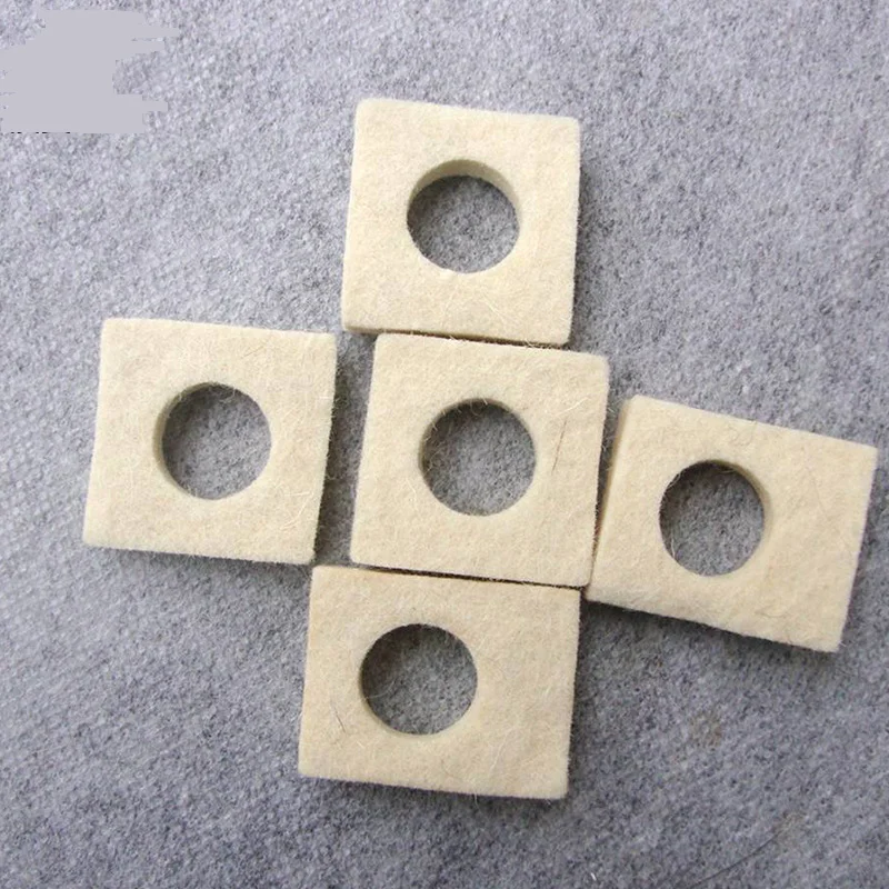 SENNIU 100% wool felt rings felt oil seals 3mm 5mm 10mm 50mm wool felt gaskets
