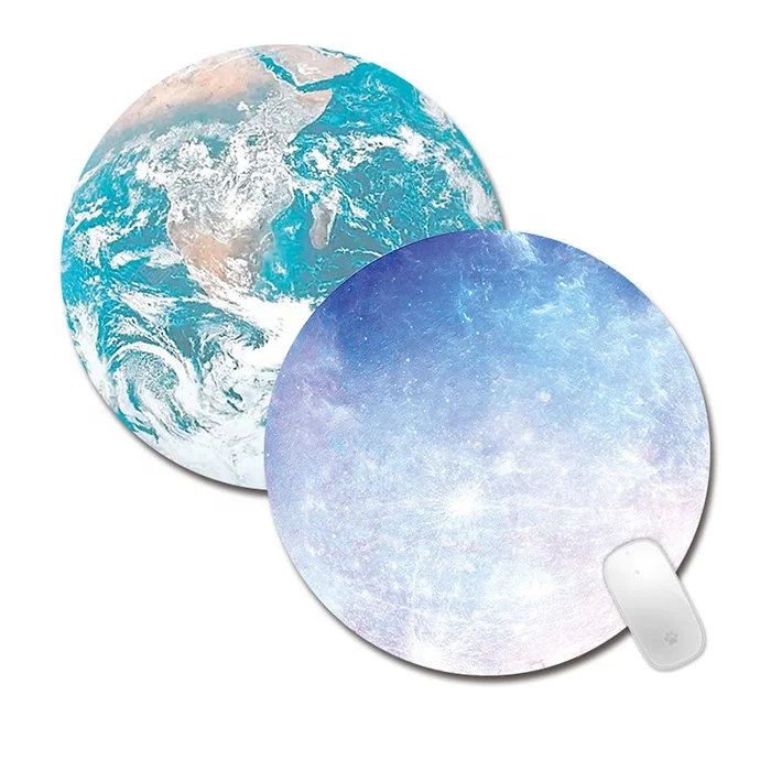 Cheapest Price 3D PVC/EVA Mouse Mat Round Mouse Pad