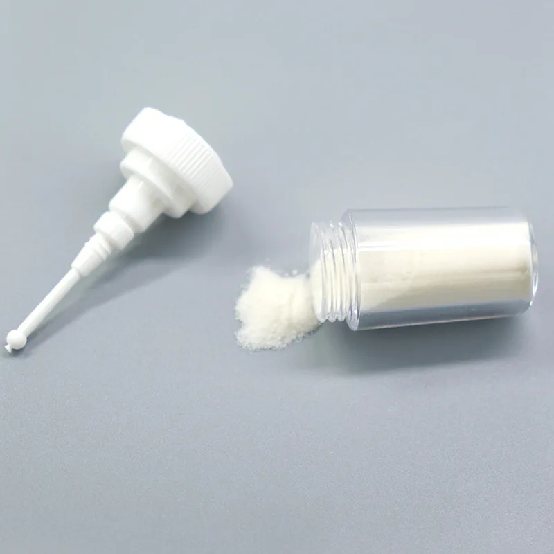 private label 5g face acne removing balance water oil shrink pores fade acne marks essence rhododendron facial crystal powder