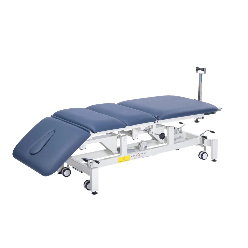 Rehabilitation Centre hospital physiotherapy electric treatment table lumbar cervical traction beds for sale CY-C111A