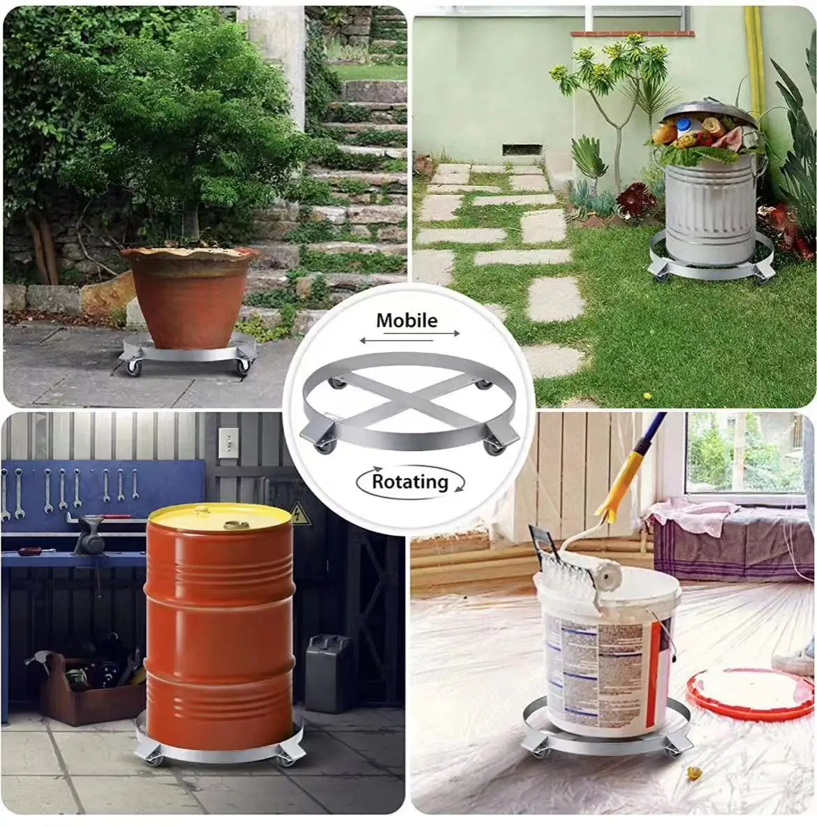 HEAVY DUTY  DRUM DOLLY