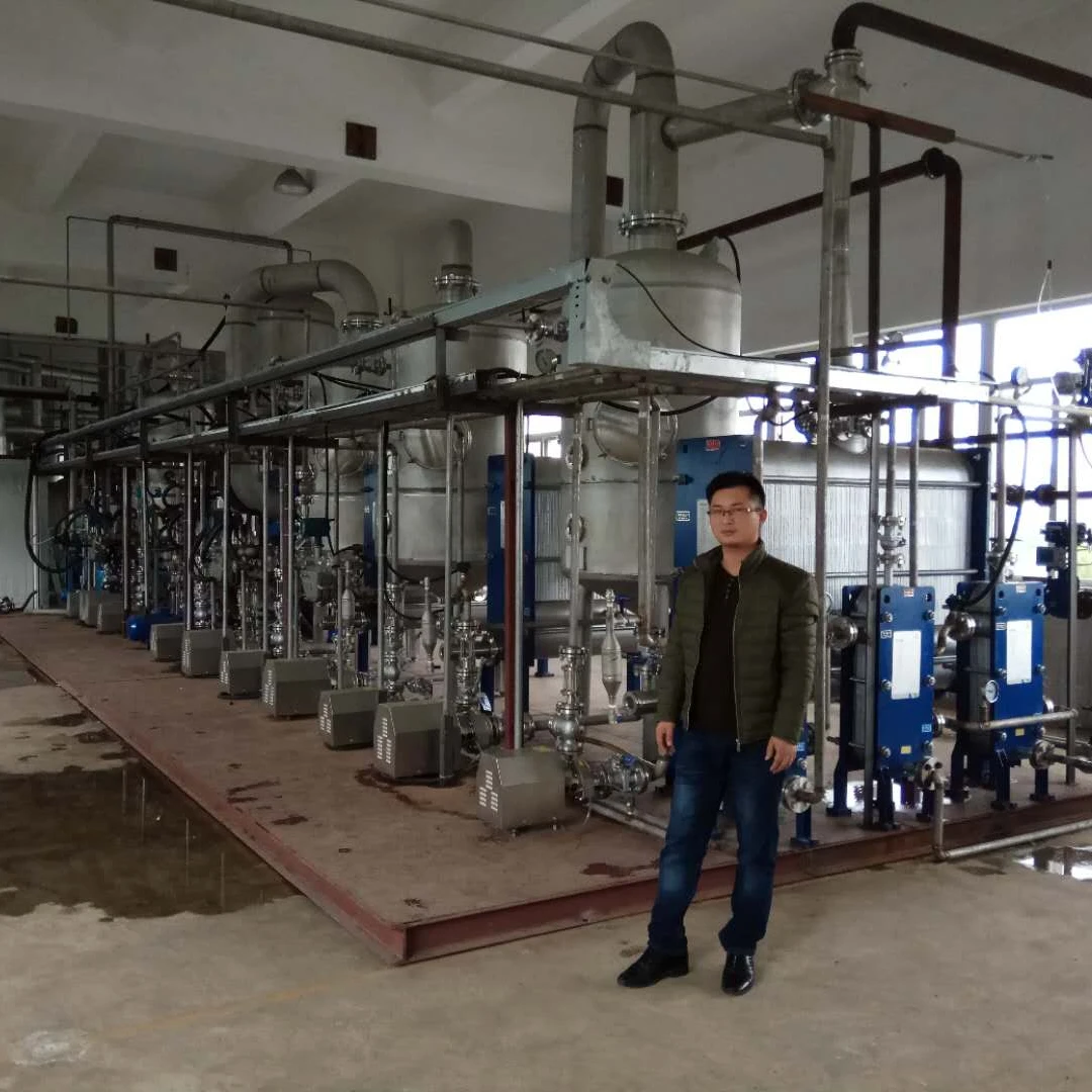 
Lactic acid evaporator 