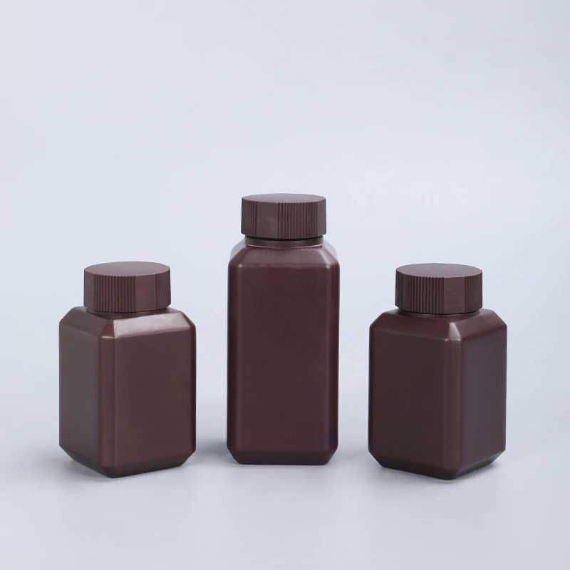 Wholesale Plastic Bottles Biodegradable 250ml Reagent Square HDPE Bottle for Packing