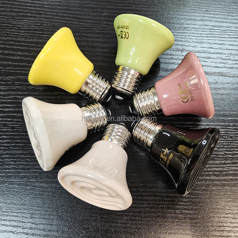 poultry house ceramic heating lamp brooder heat lamp for animals chicks turtle reptiles