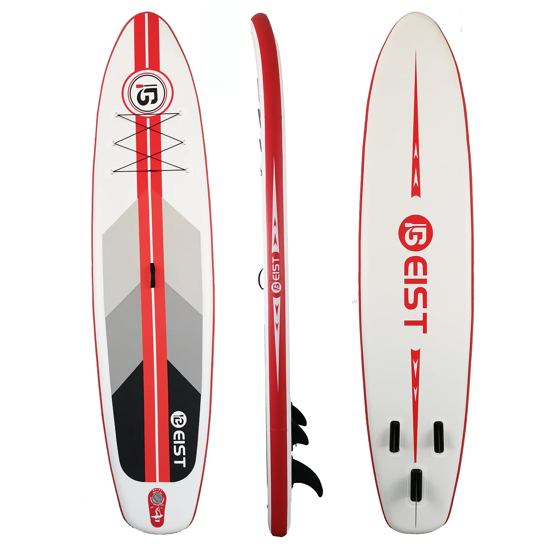 3.25M Paddle Board Sea Inflatable SUP Stand Up Board Water Sports Skate Non-Slip Mat Fishing Yoga Foldable Surfboard Set