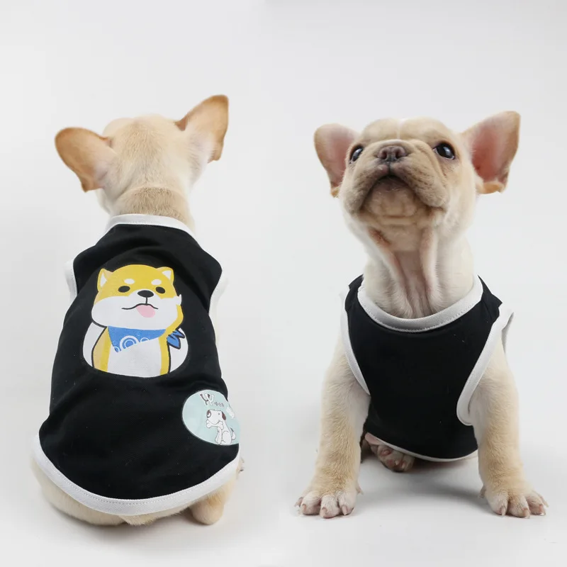 Wholesale Pet Clothes Dog Dresses Vest Shirts Dog Jacket Pet Apparel & Accessories for Pets Summer Coats,