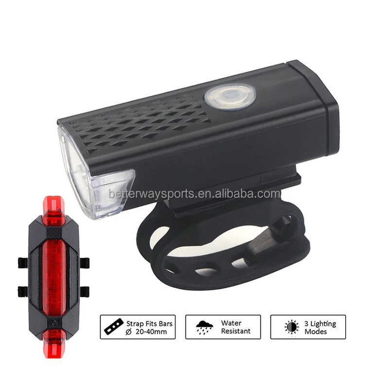 2021 Hot Handle bar light bicycle cycle bike accessoris light rechargeable front rear bike bicycle led lights for bikes usb