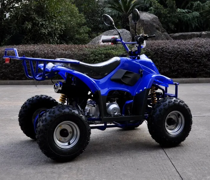 The best Professional manufacturer Chain Drive 110cc safe atv 4x4 4 Stroke 4 Wheeler kids/adult atvs quad bike